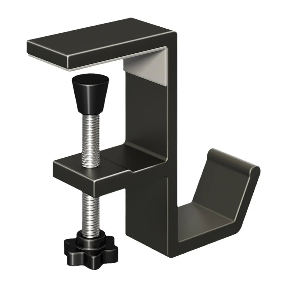 Support de Bureau Universel en Aluminium - Crochet de Suspension Ergo-Hook
